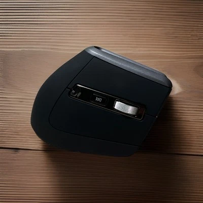 Delton S20 Ergonomic Bluetooth Vertical Wireless Mouse, Bluetooth- Black - Image 1 of 4