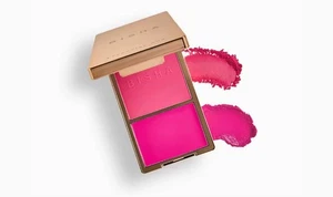 BISHA Essential Duo Blush a Dubai (rosa brillante) NUOVO con scatola - Foto 1 di 6