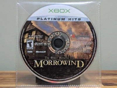 Elder Scrolls III: Morrowind (Microsoft Xbox, 2002) ➡️Disc Only  - Tested - Image 1 of 2