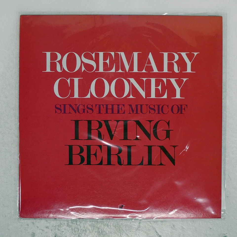 ROSEMARY CLOONEY SINGS THE MUSIC OF IRVING CONCORD K26P6385 Japan VINYL LP - Image 1 of 1