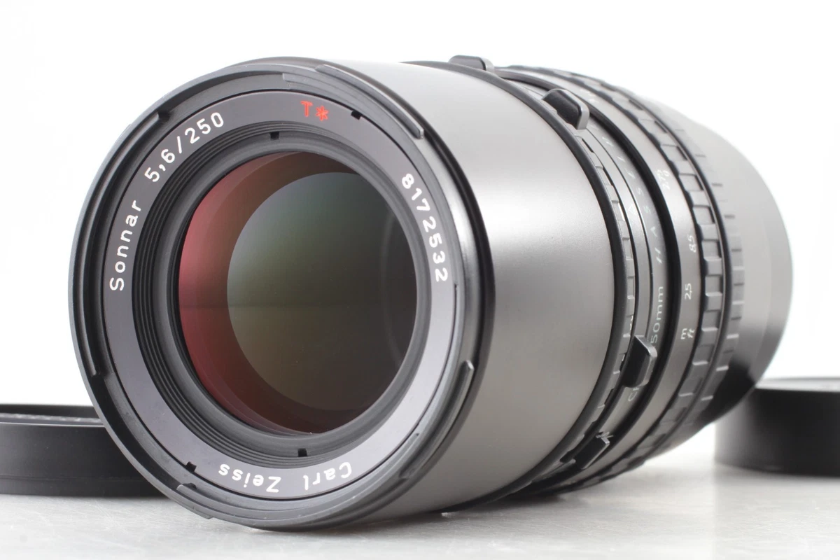 レンズ(単焦点) HASSELBLAD Sonnar F5.6 250mm Carl Zeiss Hasselblad Zeiss Sonnar-CF 250mm f5.6 T* Telephoto Lens. Hood