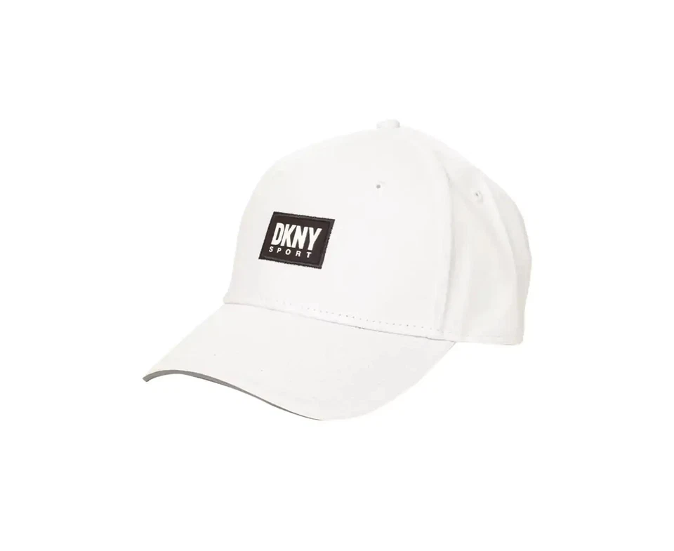 Gorra de béisbol deportiva DKNY de sarga de algodón - blanca de algodón para hombre - W1 Foto 1 de 1