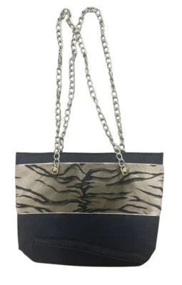 Vintage Purse Whittall and Shon Handmade Designer Animal Print Kentucky Derby - Image 1 of 3