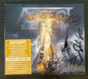 CD ACCEPT SYMPHONIC TERROR top erhalten signiert - Bild 1 von 1