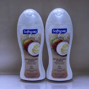 Softsoap Moisturizing Body Wash Exfoliating Scrub Coconut Butter 20oz 2pk - Picture 1 of 2