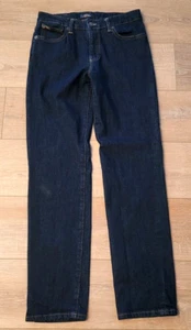 Polo Ralph Lauren Boy Blue Dark Washed Denim The Slim Straight Leg Jeans 16 - Picture 1 of 8