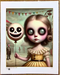 Surreal Street Art Lowbrow SIGNED LTD ED FINE ART Print CleverVision Art Labs - Picture 1 of 1