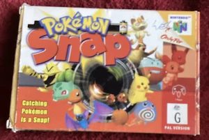 Pokemon Snap (Boxed with Manual) AUS - Nintendo 64 / N64 Game - Picture 1 of 4