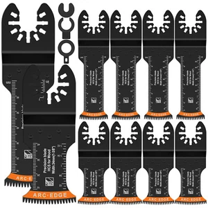 10Pack Japanese Tooth Oscillating Saw Blades High Carbon Steel Multitool Blades* - Picture 1 of 6