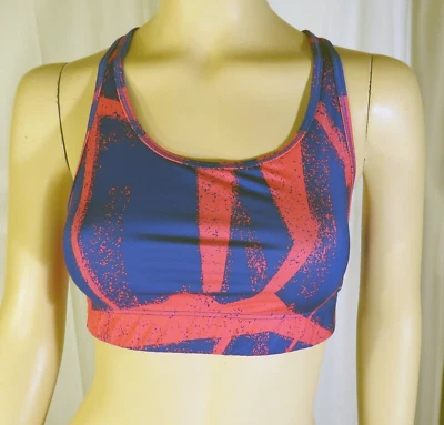 Sujetador deportivo vintage años 90 azul/rosa C9 Champion Foto 1 de 4