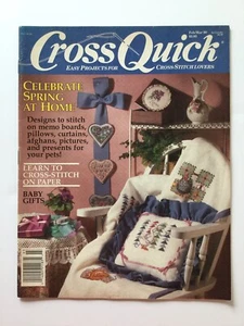 Cross Quick Cross Stitch  Magazine Feb March 1990 Volume 11 Number 3 - Picture 1 of 2