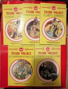 Lotto stock 5 libri gialli Wallace: Louba il levantino, Il testamento di Gordon, - Imagen 1 de 1