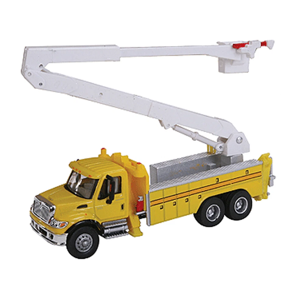 Walthers Inc International 7600 Utility Truck With Bucket Lift HO Scale