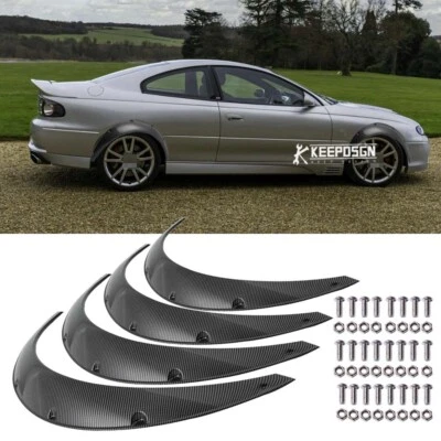 Kits de carrocería extra ancha con llamaradas de guardabarros de carbono de 3,5" de 4 piezas para Pontiac G4 G5 G6 G8 GTO Foto 1 de 4
