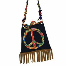 1960s Hippy Effetto Jeans Pace Cnd Borsa