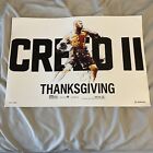 2018 Creed 2 Mini Movie Poster Warner Brothers 13"x19" LE #1973/2000 MGM Regal