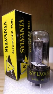 17AX4GTA tubo de vacío Sylvania (1 tubo) tubo amortiguador nuevo en caja - Imagen 1 de 2