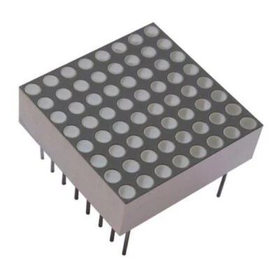 Display Dot Matrix Kingbright TBC15-11EGWA Green, Red LED 3.7mm 38x38mm 2.5V 8x8 - Bild 1 von 4