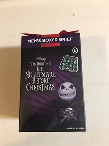 Tim Burtons Nightmare Before Christmas Mens Boxer Brief Size L - Picture 1 of 9