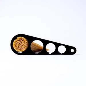 Spaghetti Pasta Noodle Measure Tool Serving 1 - 4 in Acrylic - Picture 1 of 3