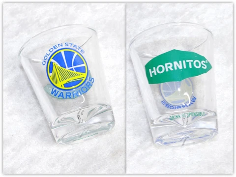 Golden State Warriors Hornitos Shot Glass Cover