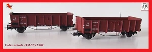 ATM CF 12.009 Set 2 carri tipo L 1959 senza garitta, marcatura FS Italia - Imagen 1 de 3