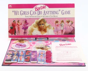 Barbie We Girls Can Do Anything Game 1986 Mattel - Missing 1 Career Discs - Picture 1 of 8