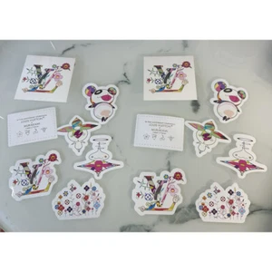 Louis Vuitton x Murakami Takashi 5 stickers set of 2 - Picture 1 of 3