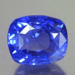IMPRESIONANTE COJÍN VVS 1,51 QUILATES SOLO TÉRMICO AZUL VIVO CEILÁN ZAFIRO NATURAL - Imagen 1 de 3