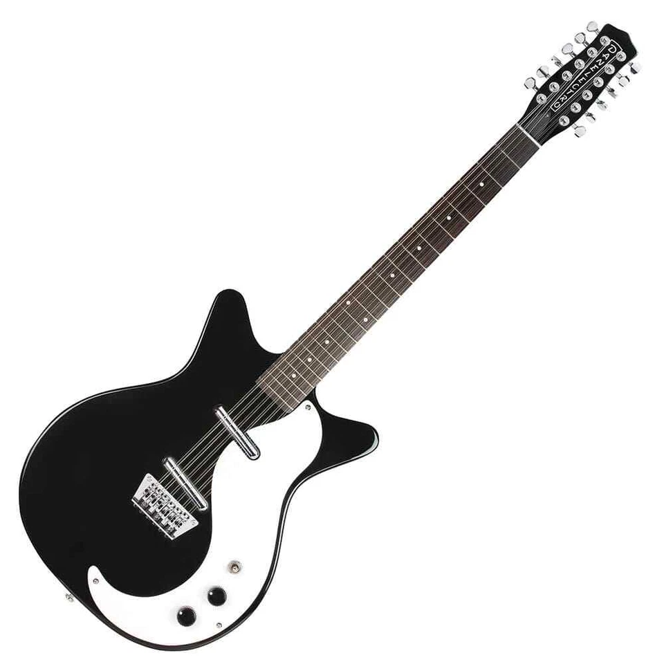 Danelectro '59 12-saitige E-Gitarre ~ schwarz - Bild 1 von 1