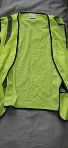 Reflective Safety High Visibility Vest - Neon Lime, M - Picture 1 of 5