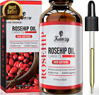 Rosehip Oil Organic Cold Pressed Pure Natural Skin Hair Nails Face Body 50/120ml