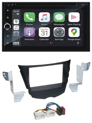 Blaupunkt 2DIN Bluetooth DAB USB DVD MP3 Autoradio für Hyundai Veloster FS ab 20 - Bild 1 von 4