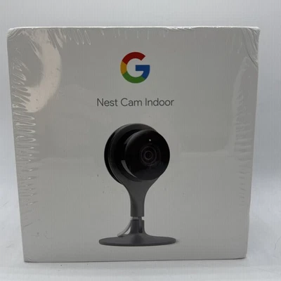 Google Nest Cam Indoor Security Plug-in Wi-Fi NC1102ES A0005 New Sealed Box - Image 1 of 4
