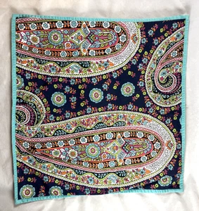 Pottery Barn Edie Paisley Ikat Reversible Pillow Cover 18 X 18 - Picture 1 of 6