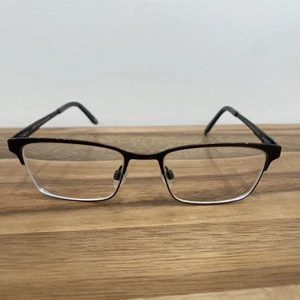 KLiiK Denmark 568 Col. 455 Eyeglass Frame 50 17 145mm Full Rim Rectangular Metal - Picture 1 of 14