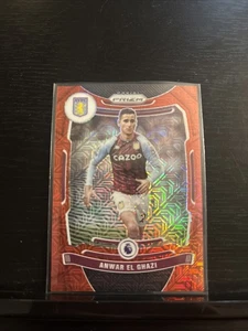 2021-22 Panini Prizm Premier League Red Mojo Prizm /159 Anwar El Ghazi #128 - Picture 1 of 1