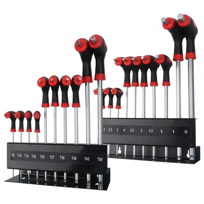 Professional Color Coded Long Hex Key Set,10 Piece Metric Allen Key High Quality - Image 1 of 4