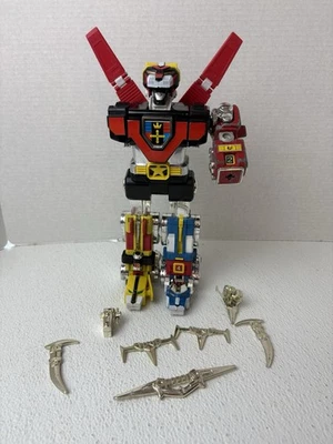 "Figura fundida a presión Lion Force Voltron Trendmasters 1997 vintage de 12"" con accesorios" Foto 1 de 4