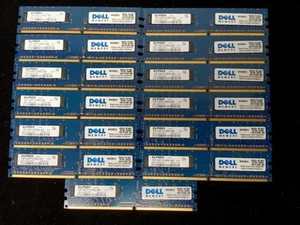 DDR2 800MHz UDIMM RAM – 13GB Kit (1GB x13) – PC2-6400U Non-ECC Desktop Memory - Picture 1 of 1