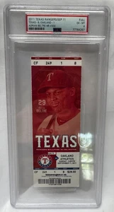 BOLETO COMPLETO ADRIAN BELTRE CARRERA JONRÓN NO. 300 9/11/11 *PSA 6* ¡POP PSA BAJO! - Imagen 1 de 2