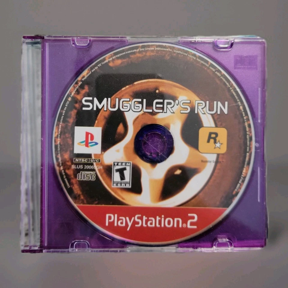 SONY PLAYSTATION 2 PS2: SMUGGLER'S RUN (GREATEST HITS VERSION) DISC ONLY - Image 1 of 1