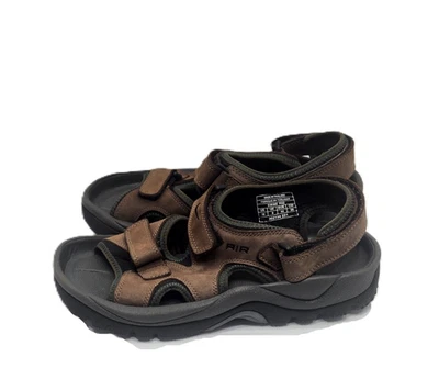 Sandalias deportivas Nike Air Golf Spike zapatos de cuero marrón para hombre talla 10 Foto 1 de 4