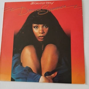 THE GREATEST HITS OF DONNA SUMMER VINYL ALBUM (ORIGINAL 1977) FREE UK DELIVERY  - Picture 1 of 6