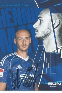 AK Henning Matriciani Schalke 04 25/26 2025/26 Satzkarte DFB NEU - Bild 1 von 1