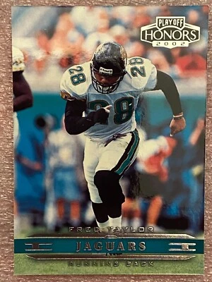 2002 Playoff Honors #42 Fred Taylor Jacksonville Jaguars - Image 1 of 2