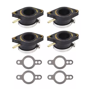 Fit for 1981-1983 Yamaha Carburetor Intake Manifold Boot Set Maxim 550 Seca 550 - Foto 1 di 13