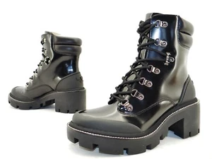 Zapatos de mujer Tory Burch LUG SOLE HIKER botas botines botas talla 41 US 10 - Imagen 1 de 11