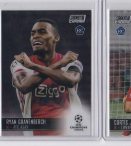 RYAN GRAVENBERCH '21 STADIUM CLUB CHROME UEFA CHAMPIONS LEAGUE ROOKIE CARD - Picture 1 of 23