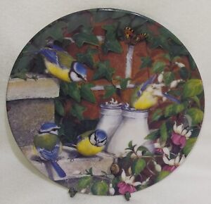 Coalport "Top of the Morning" by Barbara Mitchell Deco Plate Garden Visitors Ser